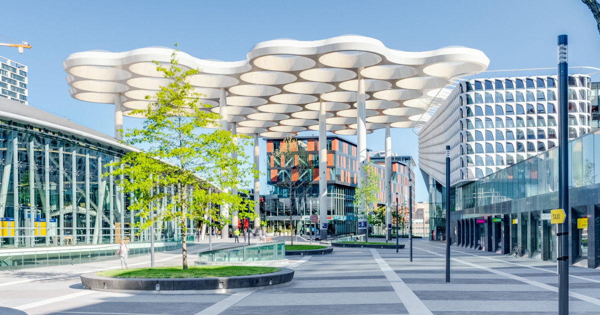 Utrecht Stationsplein near the venue of the ADORABLE Annual Meeting 2026